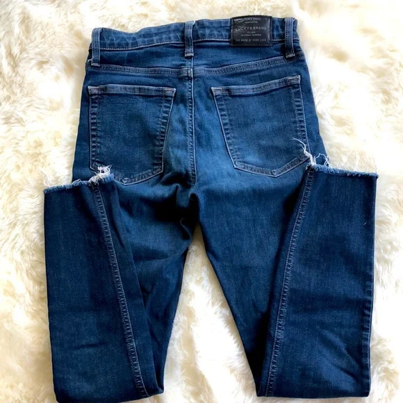 Lucky Brand Bridgette Skinny Ankle Jeans Size 2/26 - Picture 6 of 8